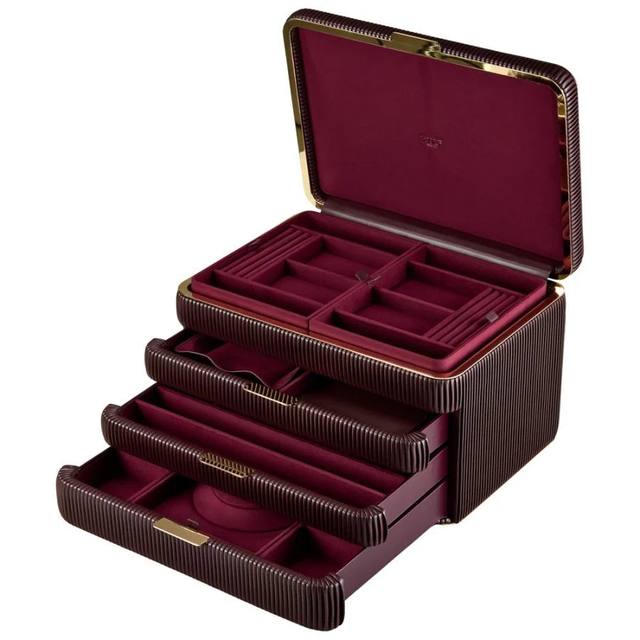 Bella Armoire Jewellery Box Bordeaux