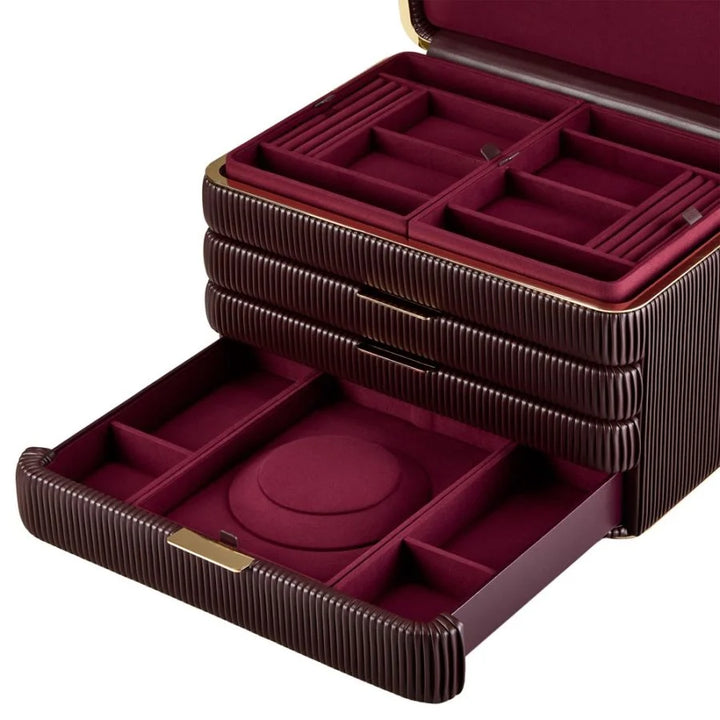 Bella Armoire Jewellery Box Bordeaux