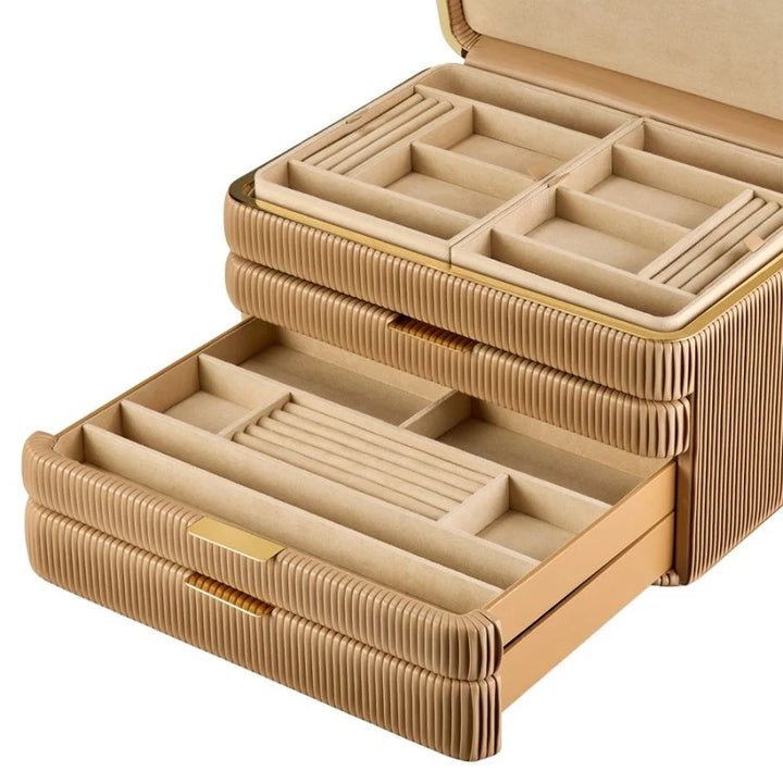 Bella Armoire Jewellery Box Mocha