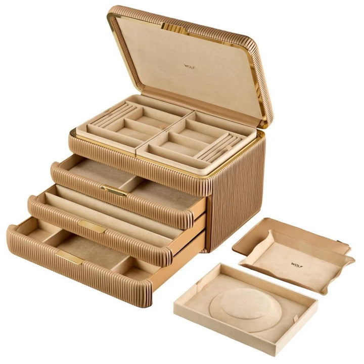 Bella Armoire Jewellery Box Mocha