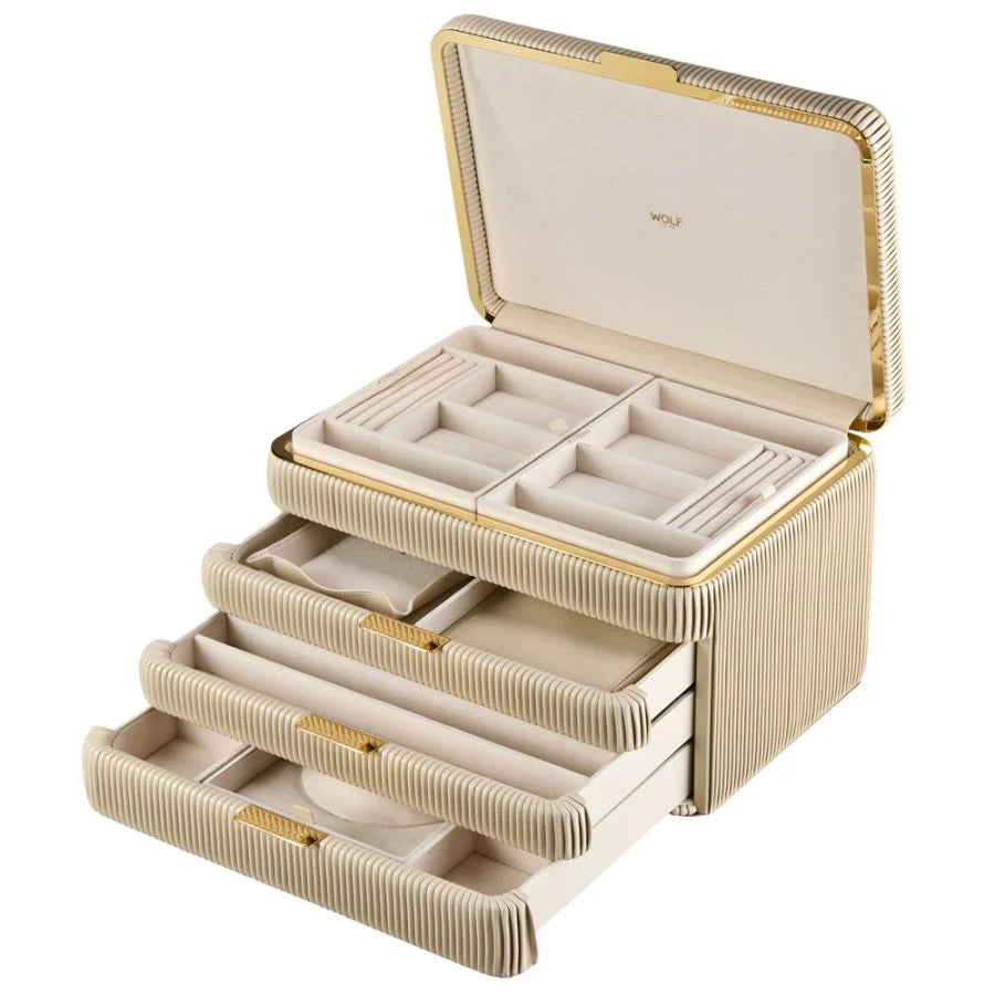 Bella Armoire Jewellery Box Bone