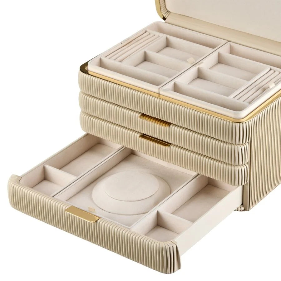 Bella Armoire Jewellery Box Bone