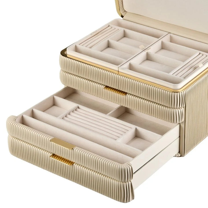 Bella Armoire Jewellery Box Bone