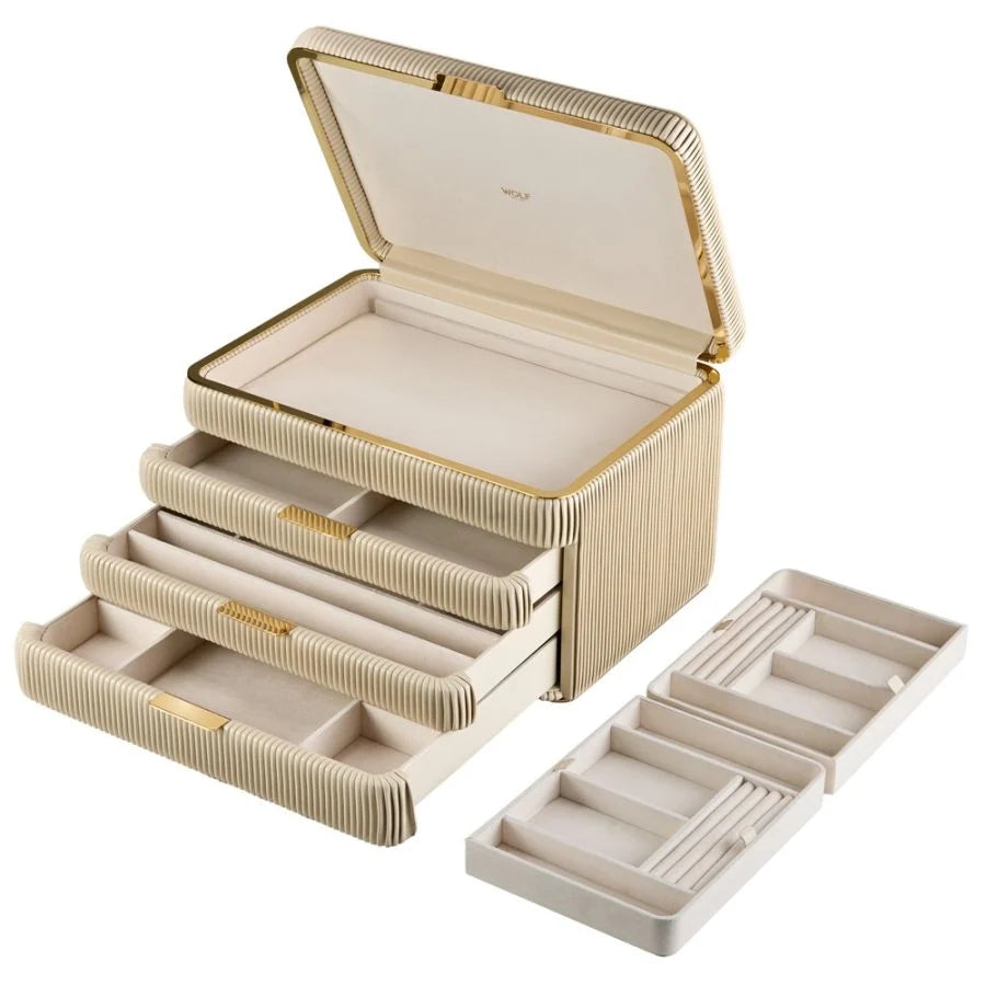Bella Armoire Jewellery Box Bone