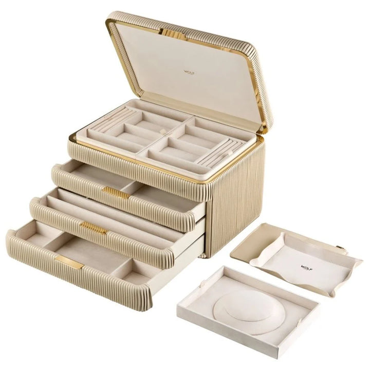 Bella Armoire Jewellery Box Bone