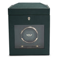Wolf Brit Racing Green Single Watch Winder