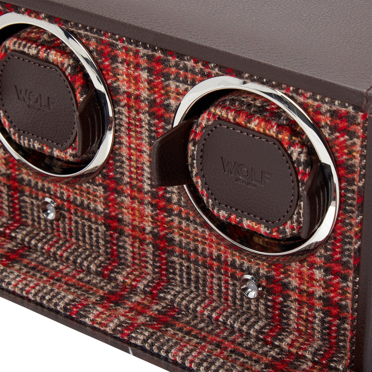 Wolf WM Brown Double Watch Winder