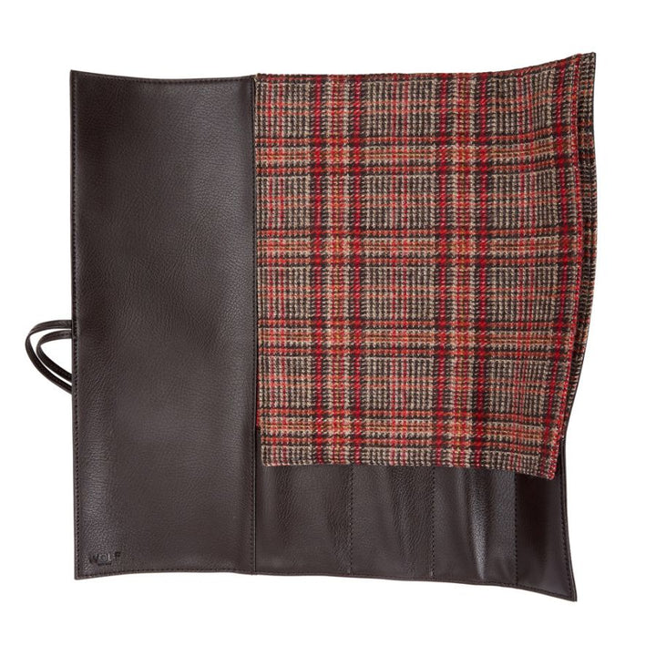 x WM Brown Knife Roll Brown