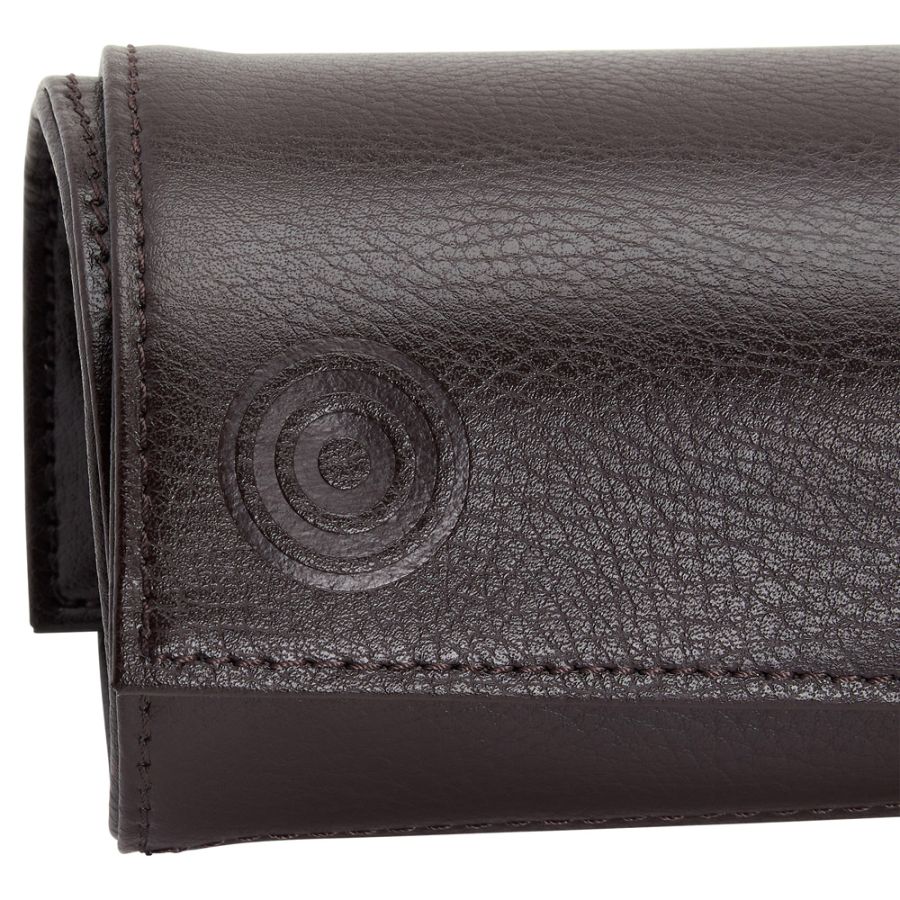 x WM Brown Knife Roll Brown