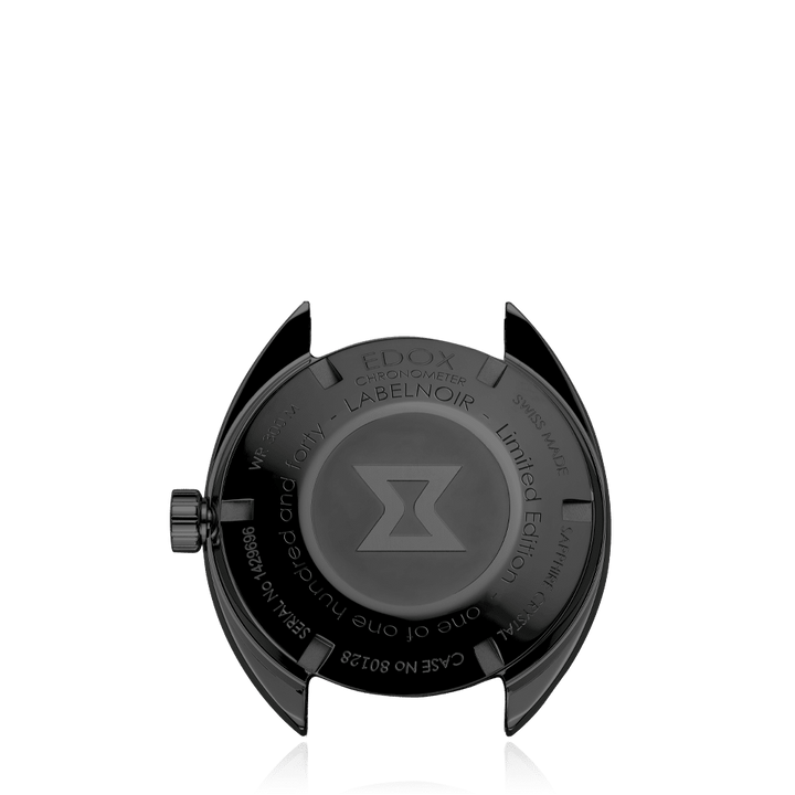 Edox Hydro-Sub Chronometer Label Noir Edition