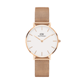 Petite 32 Melrose Rose Gold & White Watch