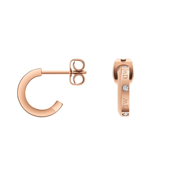 Daniel Wellington Classic Lumine Earrings Rose Gold