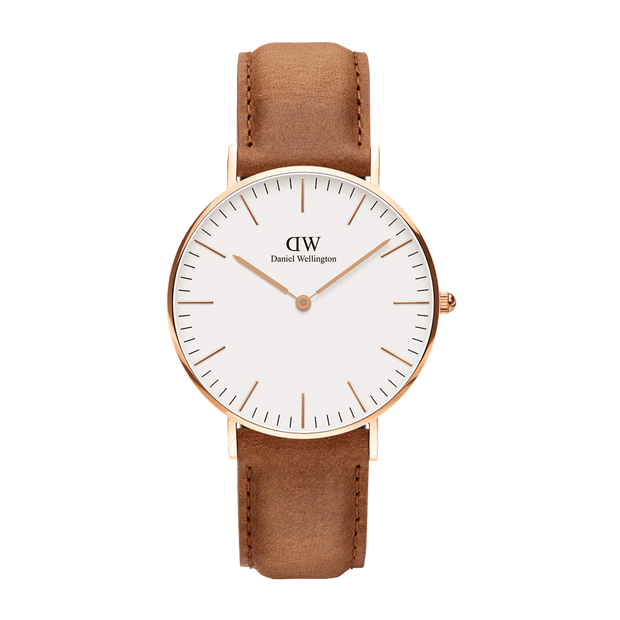 Daniel Wellington Classic 40 Durham Rose Gold & White Watch