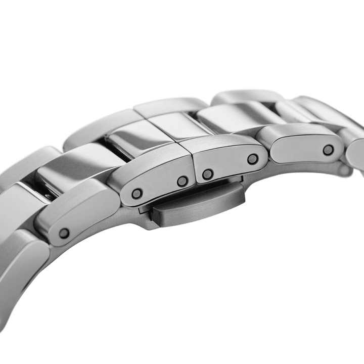 Daniel Wellington Iconic Link 40 Silver & Black Watch