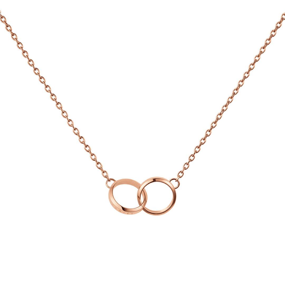Elan Unity Necklace Rose Gold