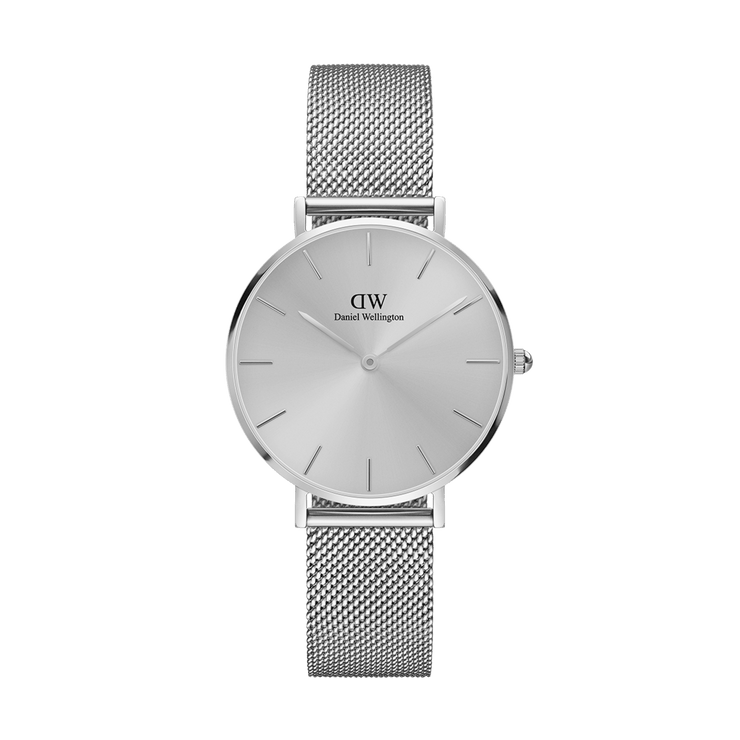 Daniel wellington black 2025 and silver watch