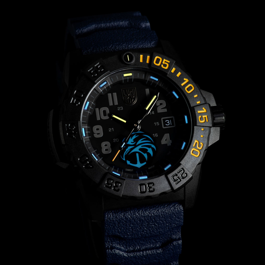 Luminox Navy SEAL Foundation The Guardian, 45mm military, diver's watch