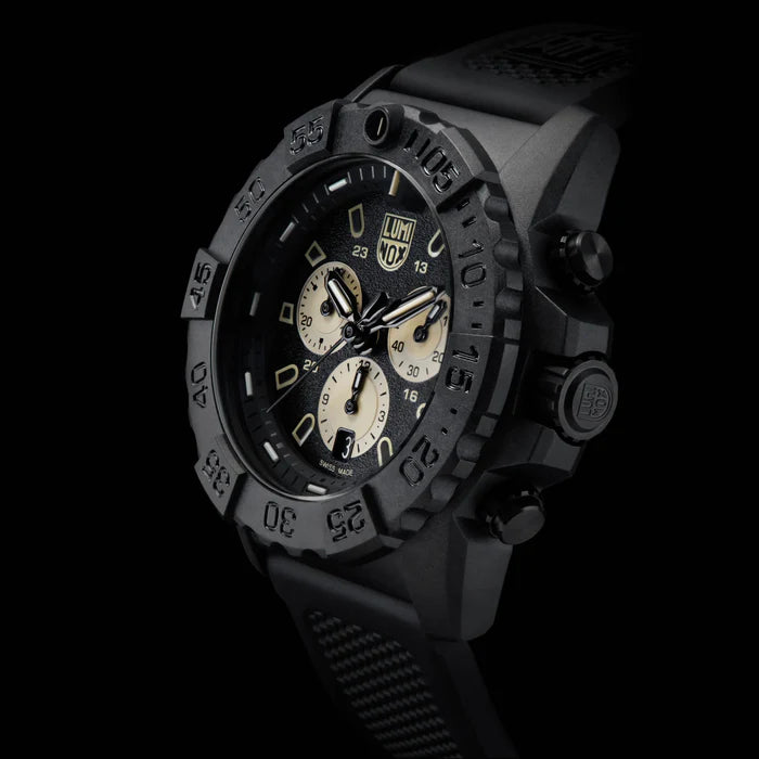 Luminox Navy SEAL Chronograph, 45mm, military watch - XS.3587