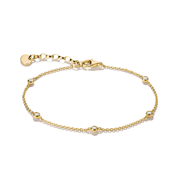 Pearl Bracelet with zirconia