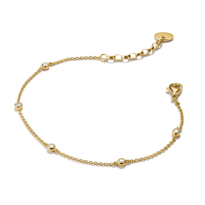 Pearl Bracelet with zirconia