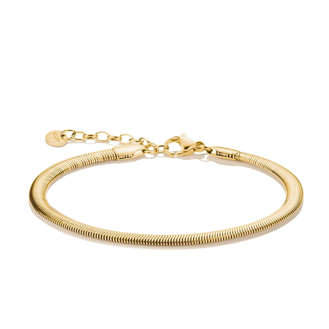 THOMAS SABO Gold-Tone Stainless Steel Snake Chain Bracelet