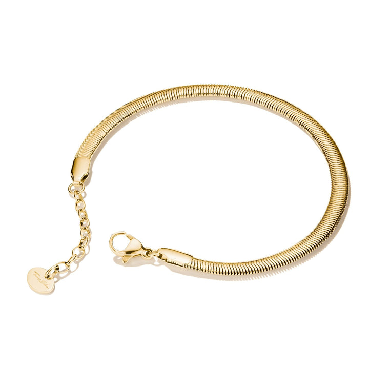 THOMAS SABO Gold-Tone Stainless Steel Snake Chain Bracelet