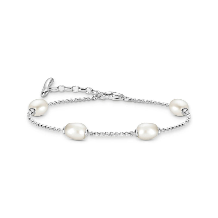 Bracelet with Freshwater Pearls in Silver |The Jewellery Boutique Australia