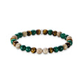Bracelet with earth and green beads | The Jewellery Boutique Australia