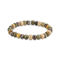 Bracelet with labradorite and crocodile jasper beads  | The Jewellery Boutique Australia