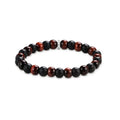 Obsidian and red tiger's eye Bracelet | The Jewellery Boutique Australia