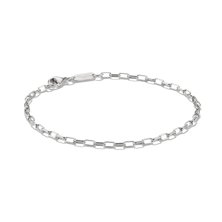 THOMAS SABO Silver-Plated Paperclip Bracelet 2.3mm