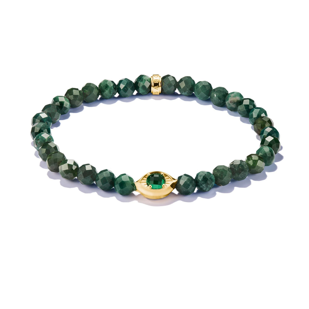Green Bead Bracelet Eye | THOMAS SABO Australia