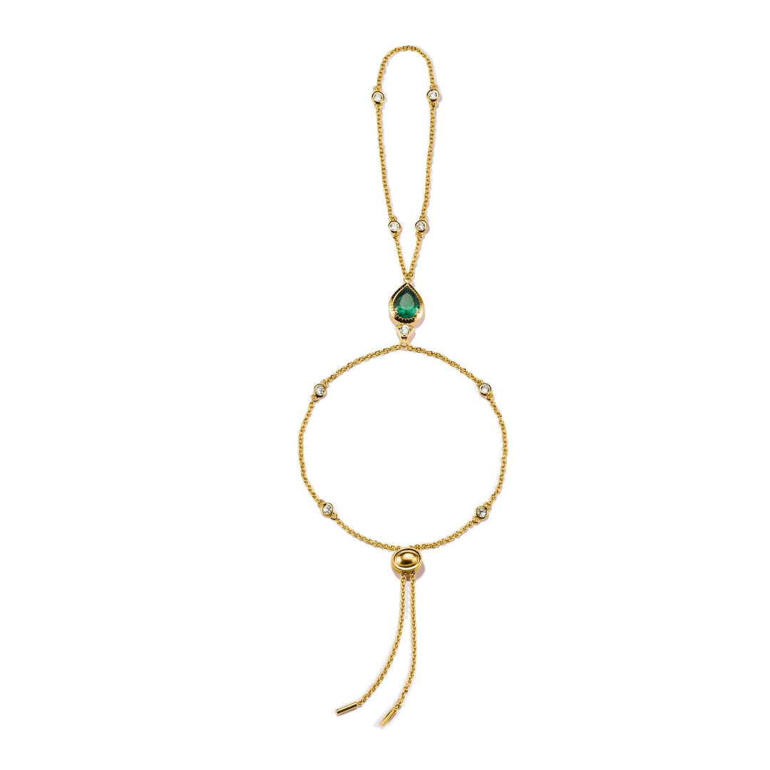 Bracelet with Green Stone Elyndra | THOMAS SABO Australia