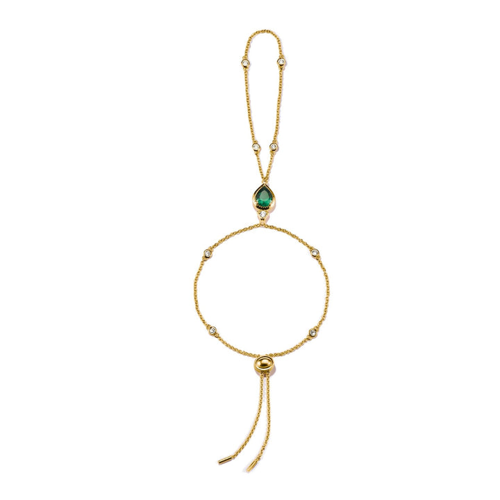 Bracelet with Green Stone Elyndra | THOMAS SABO Australia