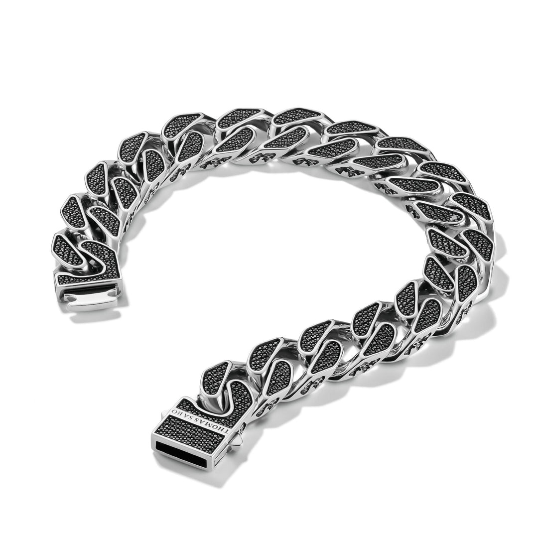 Black Pavé Bracelet Rebel Icons