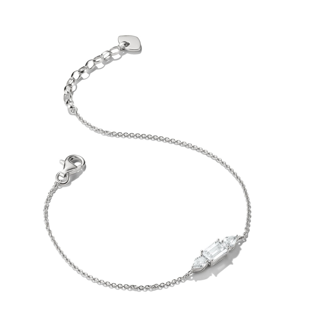 THOMAS SABO Bracelet with Sparkling Zirconia Stones Silver