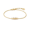 THOMAS SABO Bracelet with Sparkling Zirconia Stones Gold