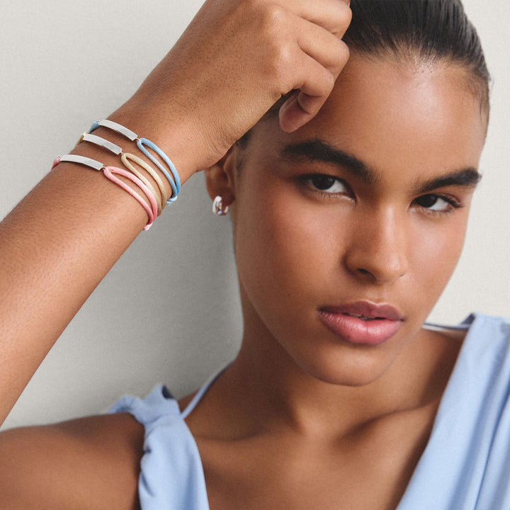 Textile bracelet pink | THOMAS SABO Australia