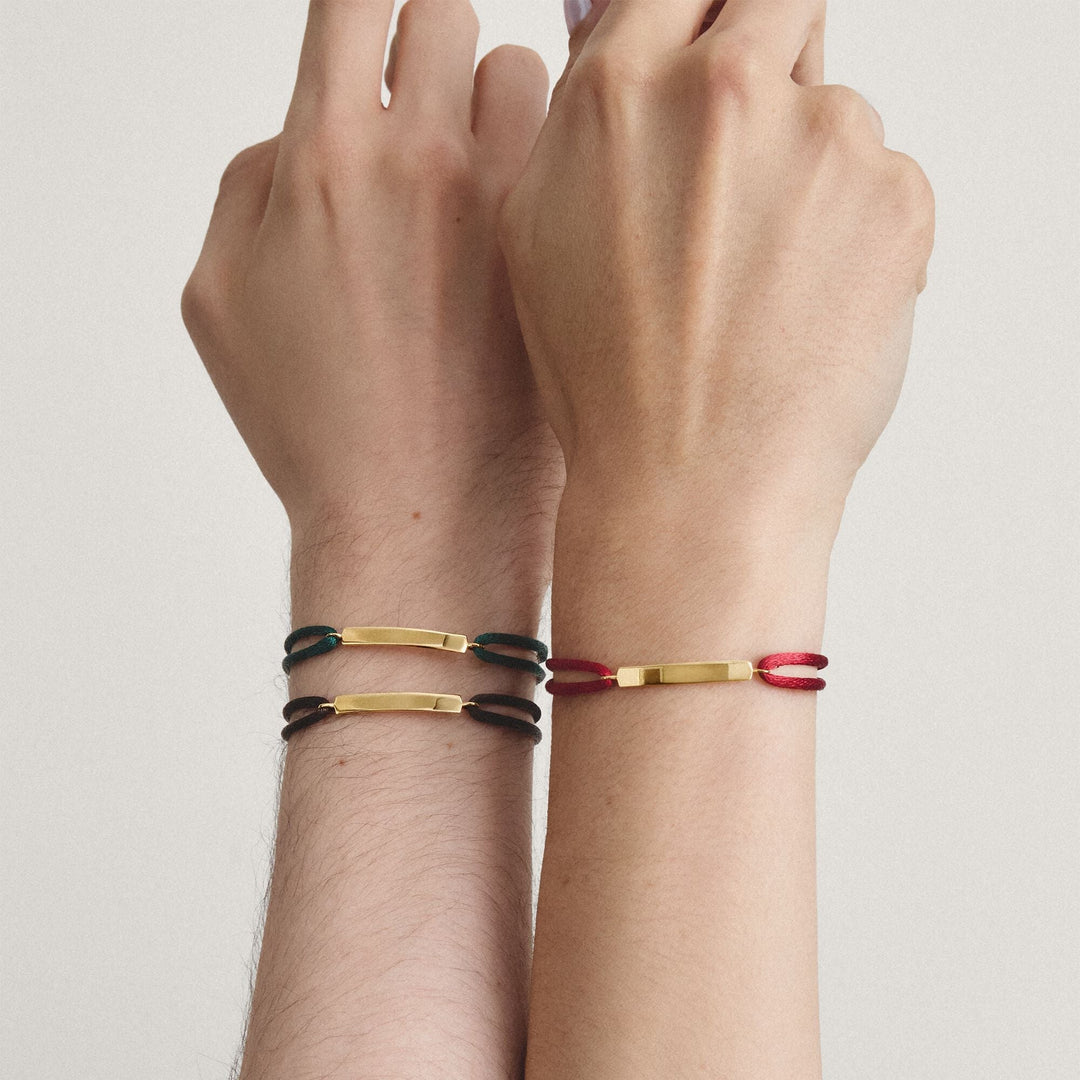 Textile bracelet red | THOMAS SABO Australia