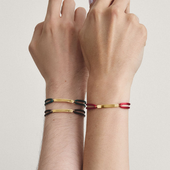 Textile bracelet red | THOMAS SABO Australia
