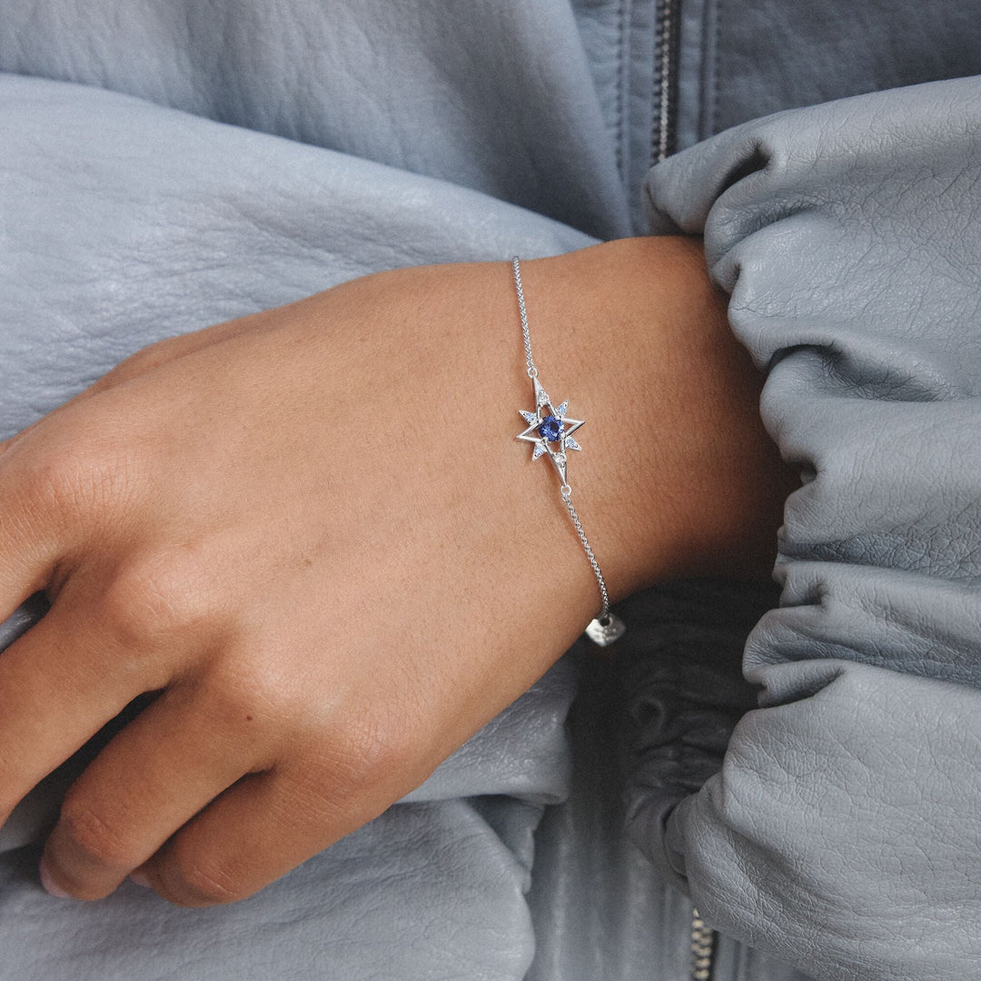 Bracelet star with blue stones | Jewellery Boutique Australia