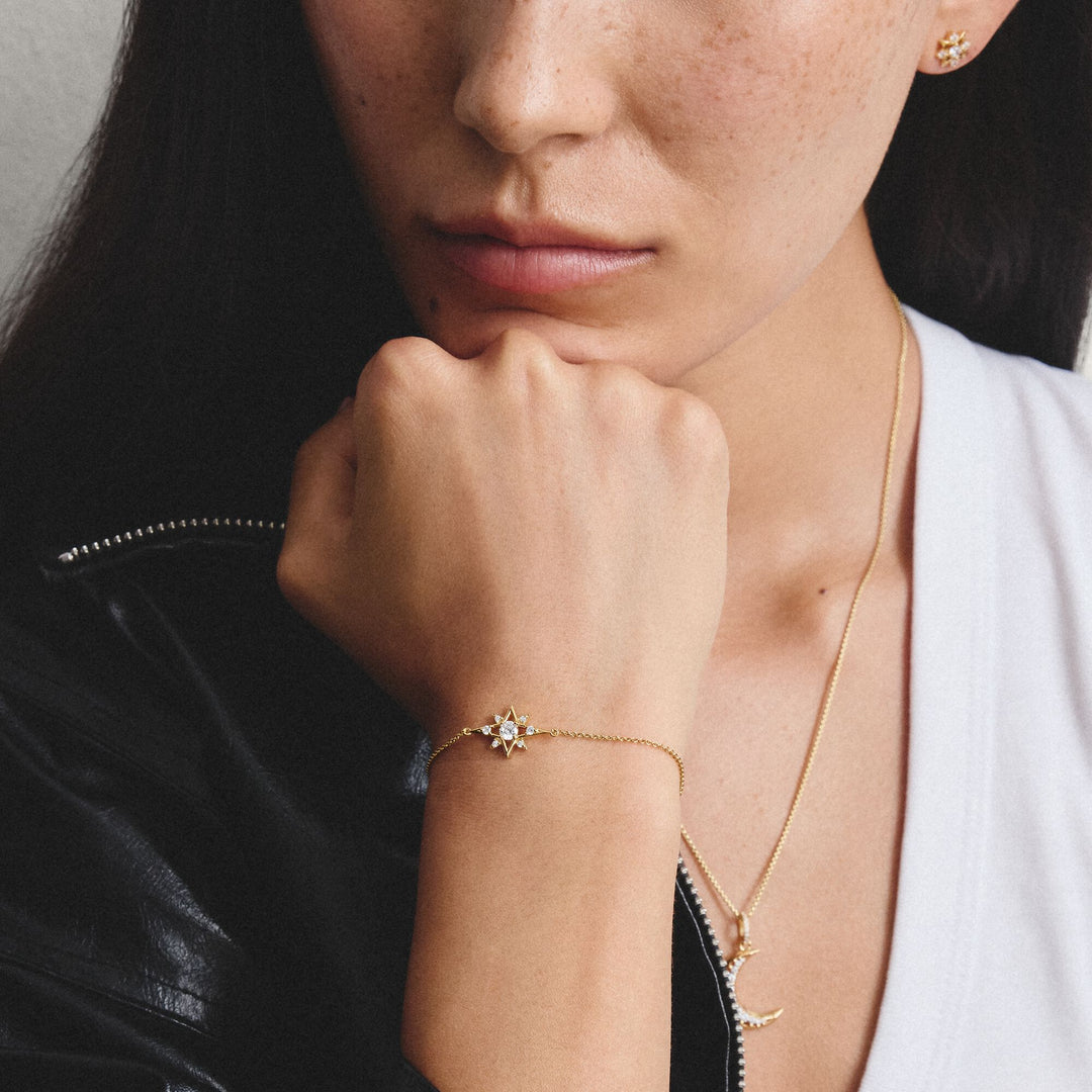Bracelet star with zirconia | Jewellery Boutique Australia
