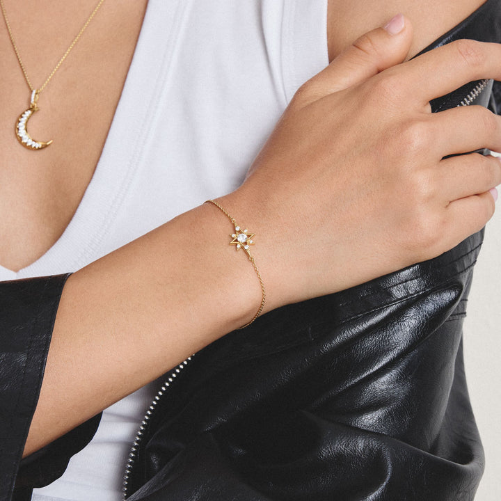 Bracelet star with zirconia | Jewellery Boutique Australia