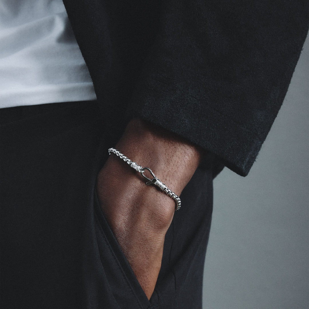 THOMAS SABO Stainless Steel Box Chain Bracelet 5.2mm