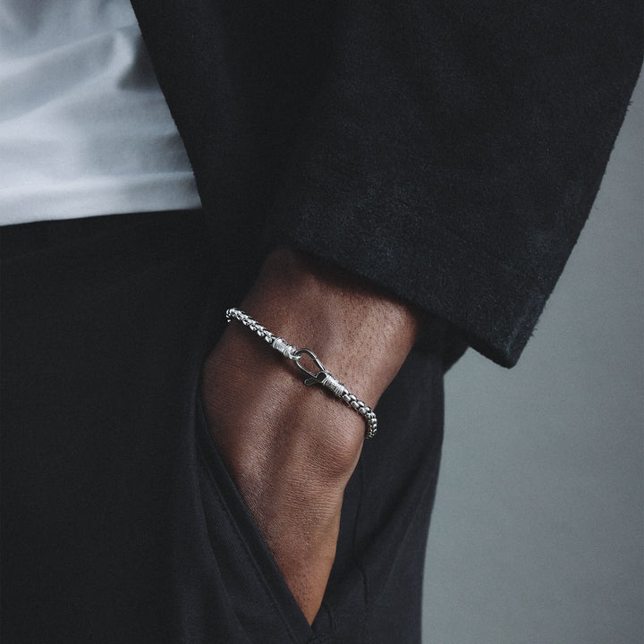 THOMAS SABO Stainless Steel Box Chain Bracelet 5.2mm
