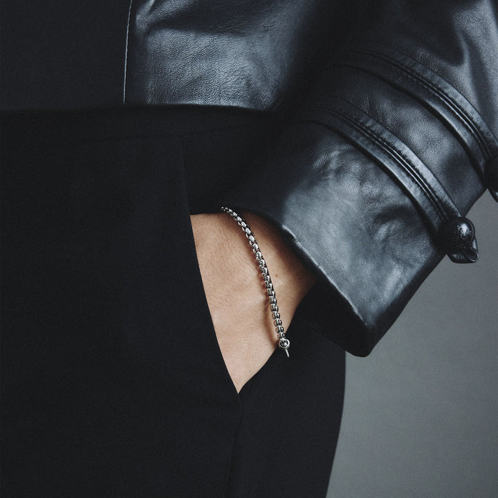 THOMAS SABO Stainless Steel Box Chain Bracelet 2.7mm