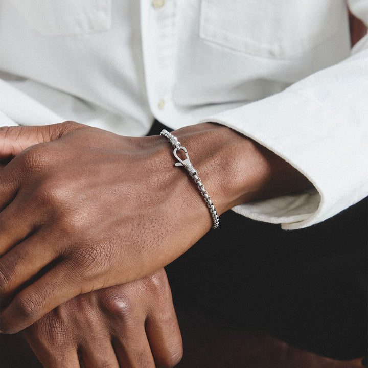 THOMAS SABO Stainless Steel Box Chain Bracelet 2.7mm