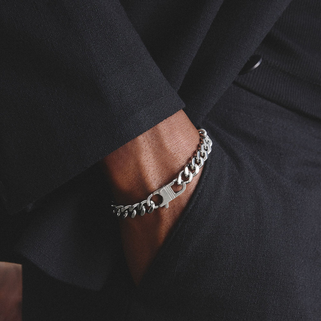 THOMAS SABO Stainless Steel Curb Chain Bracelet 9mm