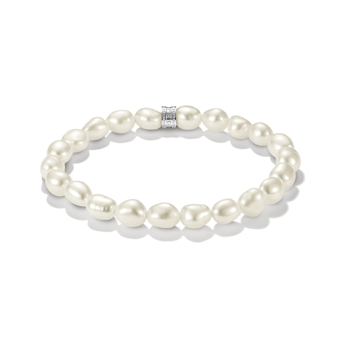 THOMAS SABO Stainless Steel Freshwater Pearl Bracelet