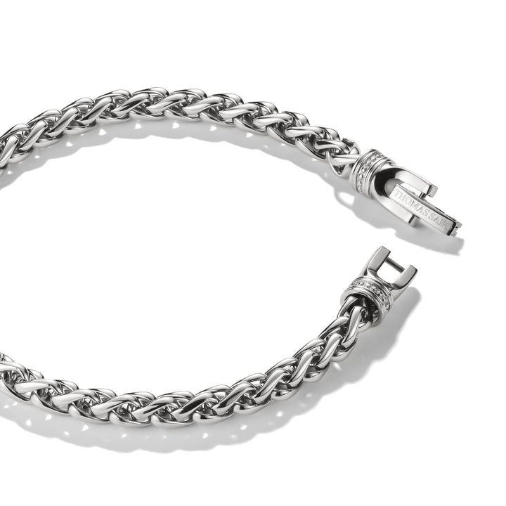 THOMAS SABO Stainless Steel Adjustable Box Chain Bracelet 5mm